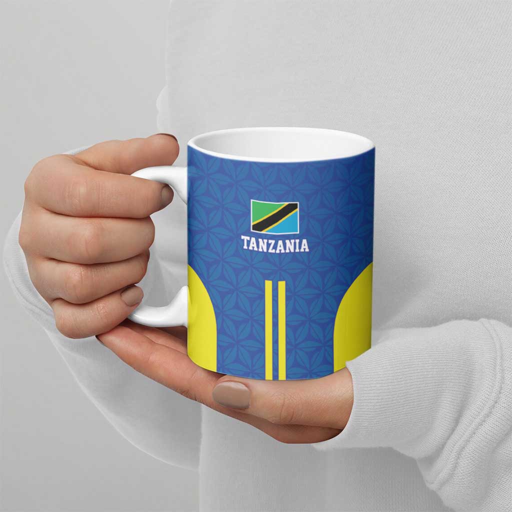 Tanzania Football Custom Ceramic Mug Taifa Stars Go Champion - Wonder Print Shop