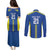 Tanzania Football Custom Couples Matching Puletasi and Long Sleeve Button Shirt Taifa Stars Go Champion - Wonder Print Shop