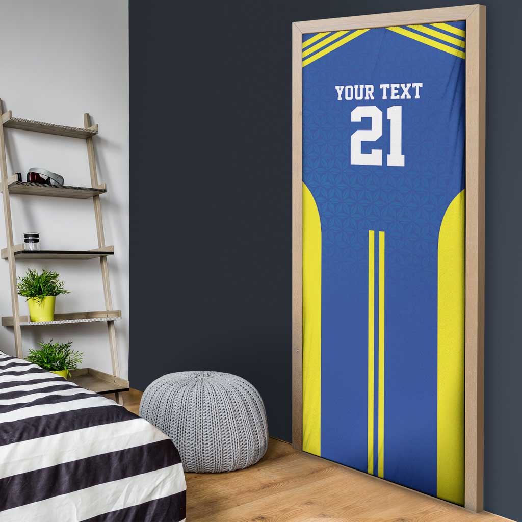 Tanzania Football Custom Door Cover Taifa Stars Go Champion - Wonder Print Shop