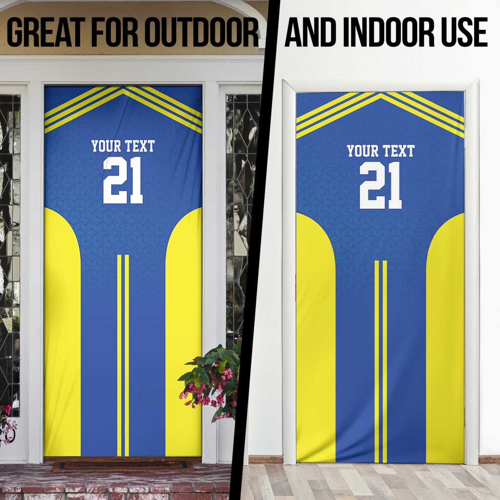 Tanzania Football Custom Door Cover Taifa Stars Go Champion - Wonder Print Shop