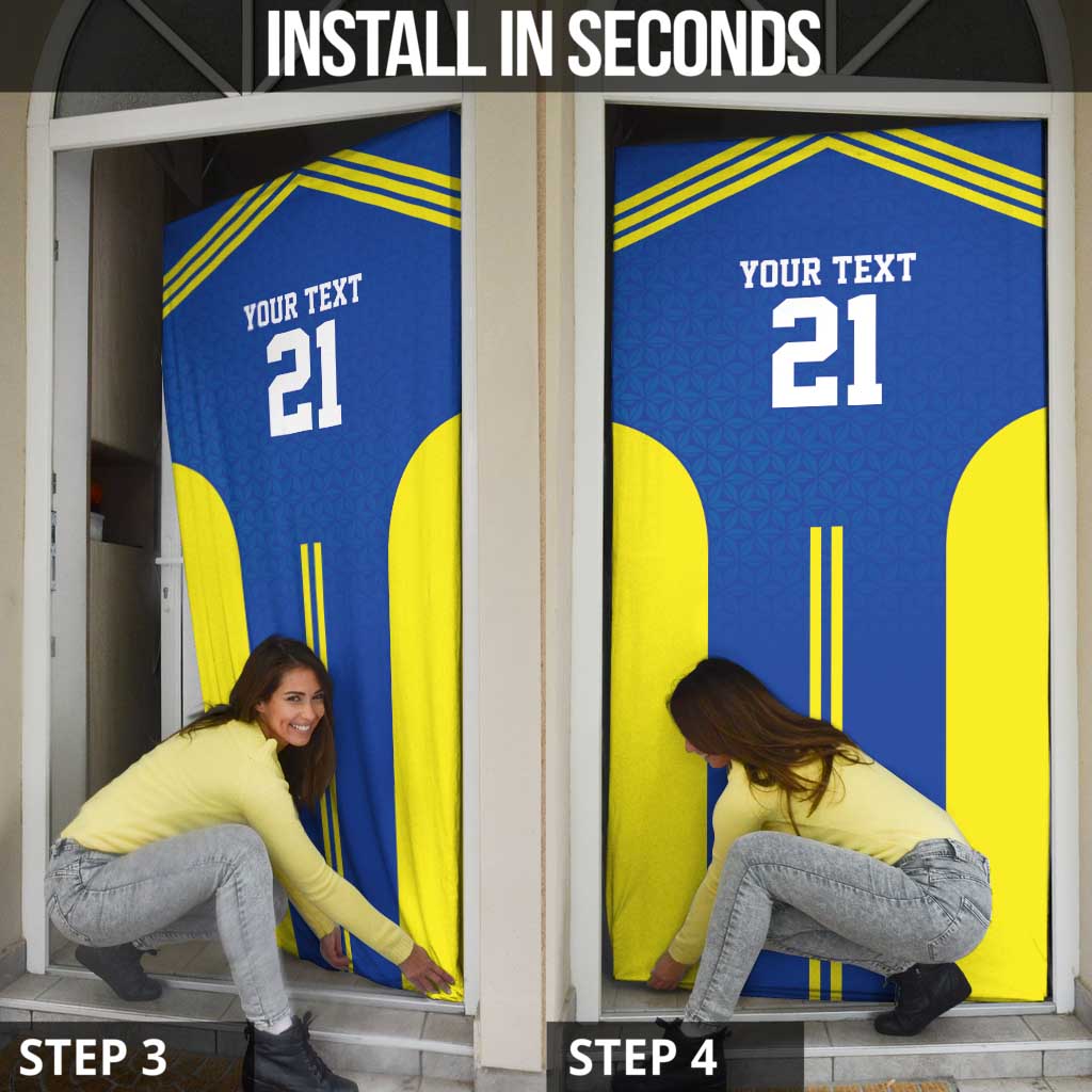 Tanzania Football Custom Door Cover Taifa Stars Go Champion - Wonder Print Shop