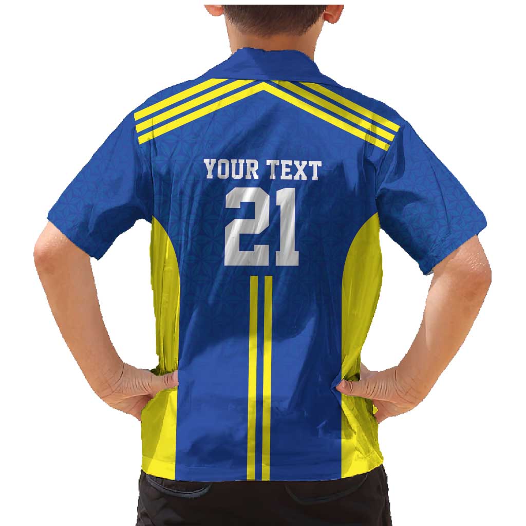 Tanzania Football Custom Family Matching Mermaid Dress and Hawaiian Shirt Taifa Stars Go Champion - Wonder Print Shop