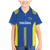 Tanzania Football Custom Family Matching Mermaid Dress and Hawaiian Shirt Taifa Stars Go Champion - Wonder Print Shop