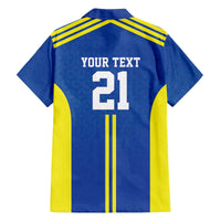 Tanzania Football Custom Family Matching Off The Shoulder Long Sleeve Dress and Hawaiian Shirt Taifa Stars Go Champion - Wonder Print Shop