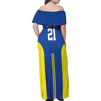 Tanzania Football Custom Family Matching Off Shoulder Maxi Dress and Hawaiian Shirt Taifa Stars Go Champion - Wonder Print Shop