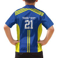 Tanzania Football Custom Family Matching Short Sleeve Bodycon Dress and Hawaiian Shirt Taifa Stars Go Champion - Wonder Print Shop