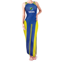 Tanzania Football Custom Family Matching Tank Maxi Dress and Hawaiian Shirt Taifa Stars Go Champion - Wonder Print Shop