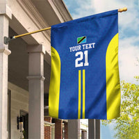 Tanzania Football Custom Garden Flag Taifa Stars Go Champion - Wonder Print Shop