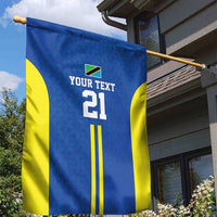 Tanzania Football Custom Garden Flag Taifa Stars Go Champion - Wonder Print Shop