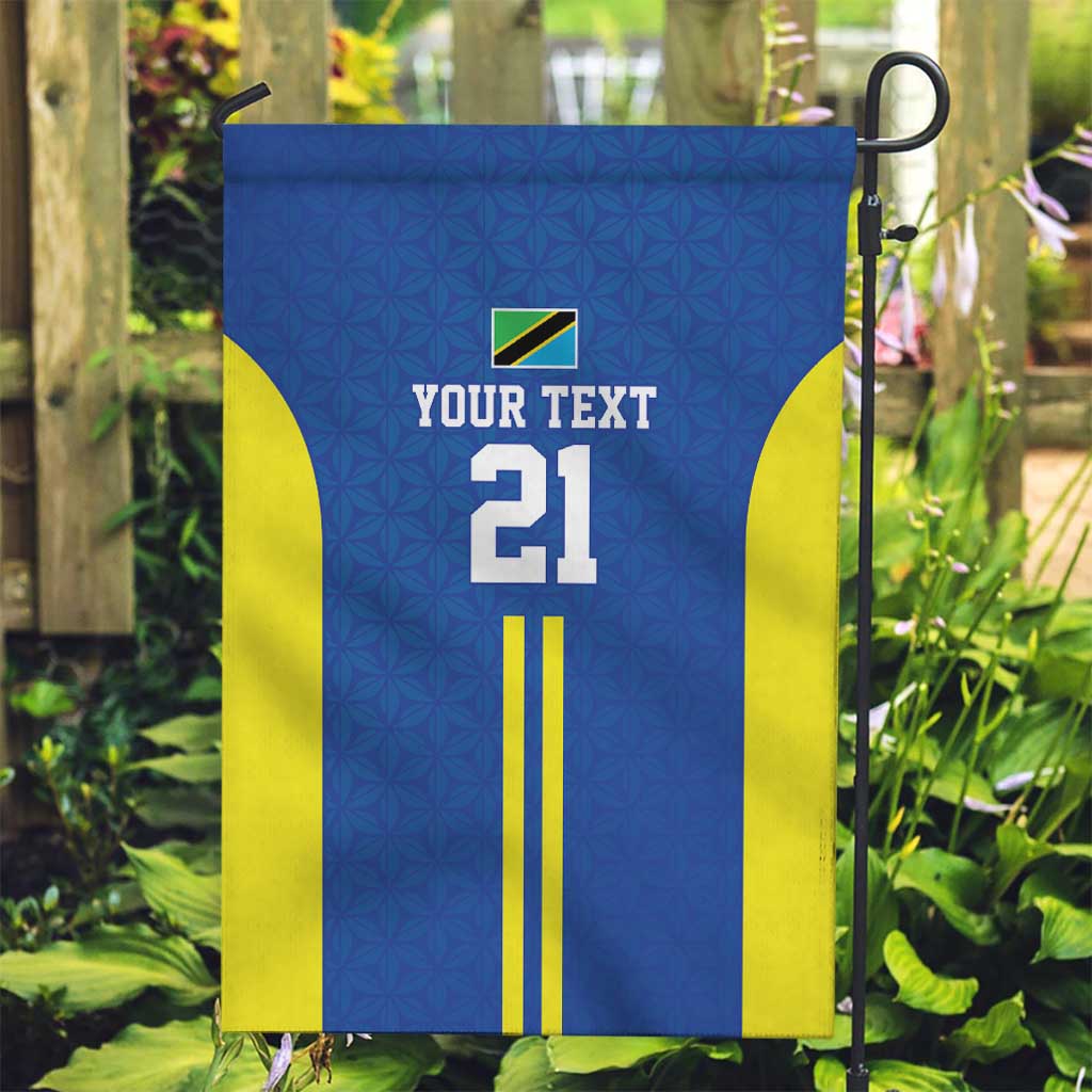 Tanzania Football Custom Garden Flag Taifa Stars Go Champion - Wonder Print Shop