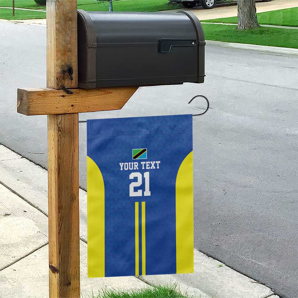 Tanzania Football Custom Garden Flag Taifa Stars Go Champion - Wonder Print Shop