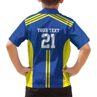 Tanzania Football Custom Kid Hawaiian Shirt Taifa Stars Go Champion - Wonder Print Shop