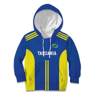 Tanzania Football Custom Kid Hoodie Taifa Stars Go Champion - Wonder Print Shop