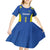 Tanzania Football Custom Kid Short Sleeve Dress Taifa Stars Go Champion - Wonder Print Shop