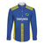 Tanzania Football Custom Long Sleeve Button Shirt Taifa Stars Go Champion - Wonder Print Shop