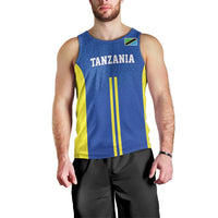 Tanzania Football Custom Men Tank Top Taifa Stars Go Champion - Wonder Print Shop