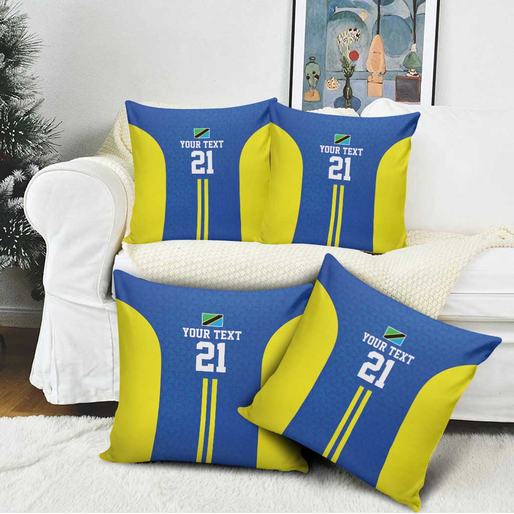 Tanzania Football Custom Pillow Cover Taifa Stars Go Champion - Wonder Print Shop
