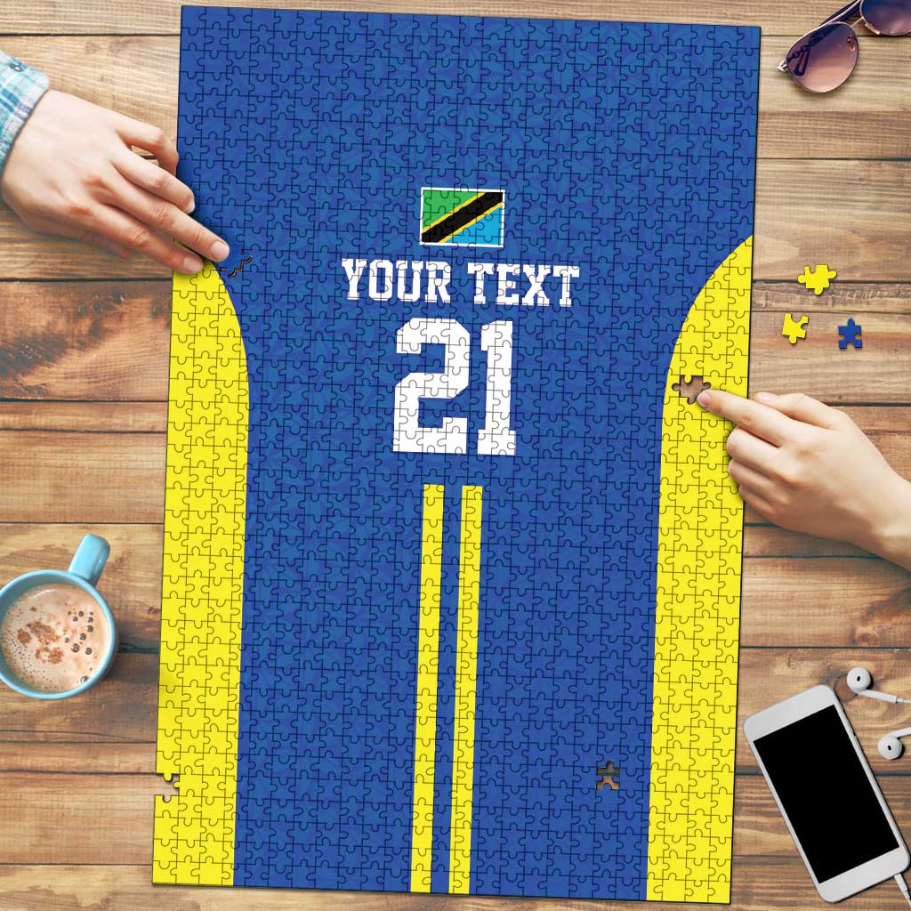 Tanzania Football Custom Puzzle Taifa Stars Go Champion - Wonder Print Shop