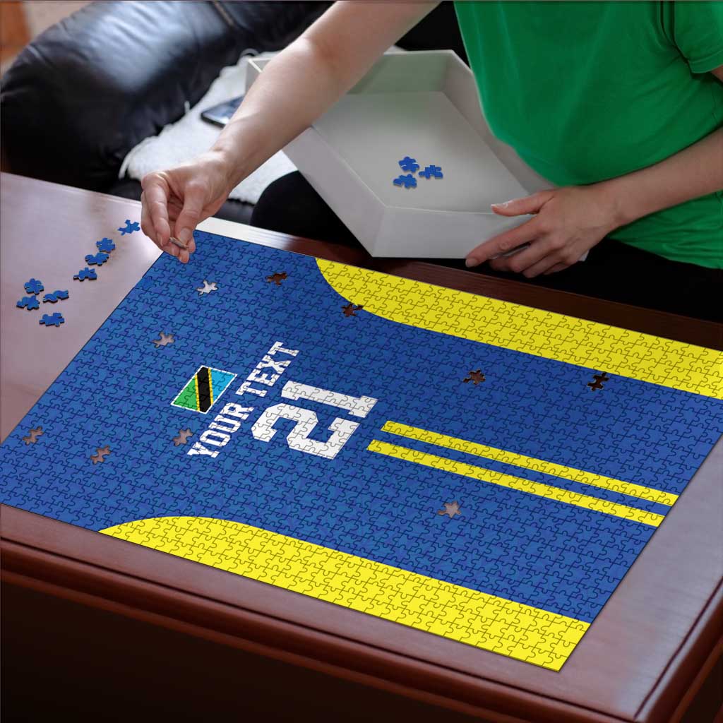 Tanzania Football Custom Puzzle Taifa Stars Go Champion - Wonder Print Shop