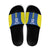 Tanzania Football Custom Slide Sandals Taifa Stars Go Champion - Wonder Print Shop