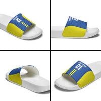 Tanzania Football Custom Slide Sandals Taifa Stars Go Champion - Wonder Print Shop