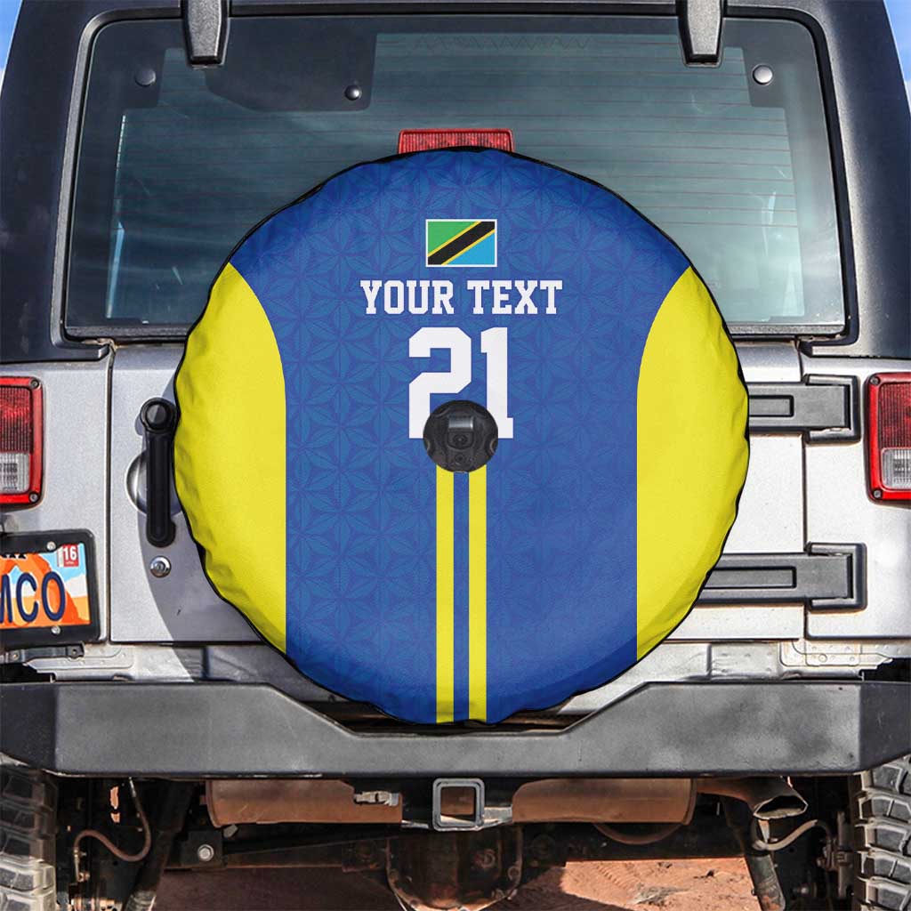 Tanzania Football Custom Spare Tire Cover Taifa Stars Go Champion - Wonder Print Shop