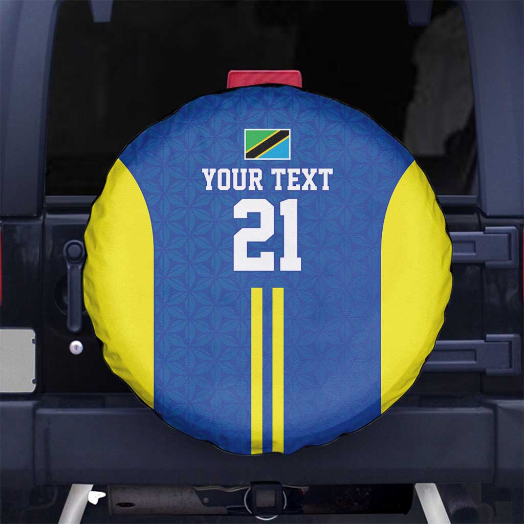 Tanzania Football Custom Spare Tire Cover Taifa Stars Go Champion - Wonder Print Shop
