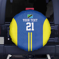 Tanzania Football Custom Spare Tire Cover Taifa Stars Go Champion - Wonder Print Shop