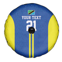Tanzania Football Custom Spare Tire Cover Taifa Stars Go Champion - Wonder Print Shop