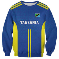 Tanzania Football Custom Sweatshirt Taifa Stars Go Champion - Wonder Print Shop