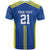 Tanzania Football Custom T Shirt Taifa Stars Go Champion - Wonder Print Shop