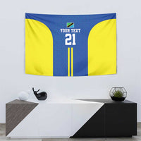 Tanzania Football Custom Tapestry Taifa Stars Go Champion - Wonder Print Shop