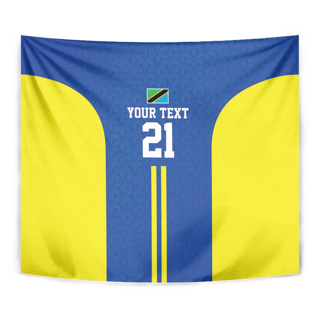 Tanzania Football Custom Tapestry Taifa Stars Go Champion - Wonder Print Shop