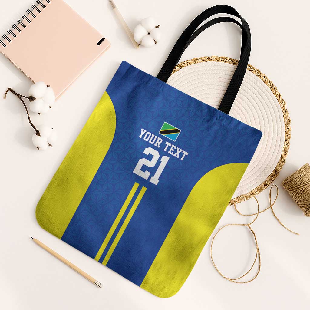 Tanzania Football Custom Tote Bag Taifa Stars Go Champion - Wonder Print Shop