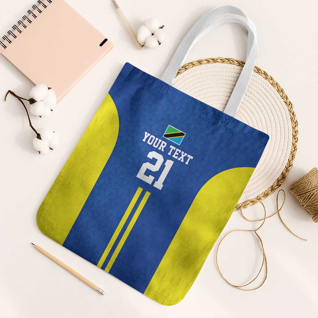 Tanzania Football Custom Tote Bag Taifa Stars Go Champion - Wonder Print Shop