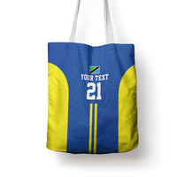 Tanzania Football Custom Tote Bag Taifa Stars Go Champion - Wonder Print Shop