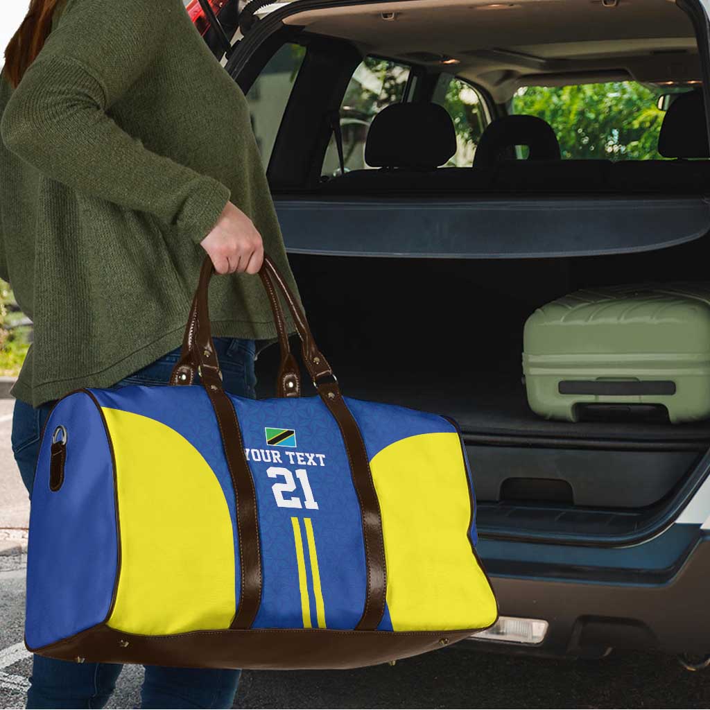 Tanzania Football Custom Travel Bag Taifa Stars Go Champion - Wonder Print Shop
