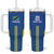 Tanzania Football Custom Tumbler With Handle Taifa Stars Go Champion - Wonder Print Shop