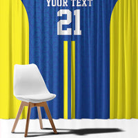 Tanzania Football Custom Window Curtain Taifa Stars Go Champion - Wonder Print Shop