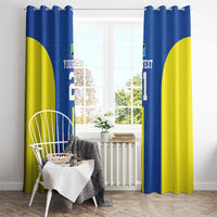 Tanzania Football Custom Window Curtain Taifa Stars Go Champion - Wonder Print Shop