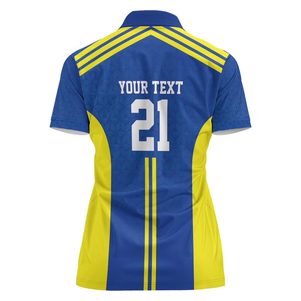 Tanzania Football Custom Women Polo Shirt Taifa Stars Go Champion - Wonder Print Shop