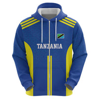 Tanzania Football Custom Zip Hoodie Taifa Stars Go Champion - Wonder Print Shop