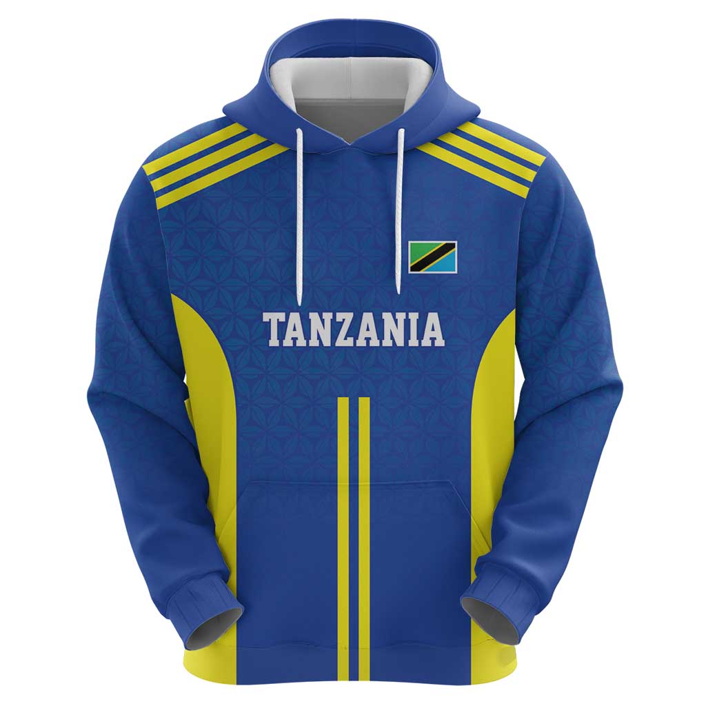 Tanzania Football Custom Zip Hoodie Taifa Stars Go Champion - Wonder Print Shop