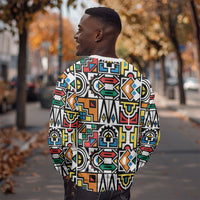 African Geometric Ndebele Patterns Sweatshirt