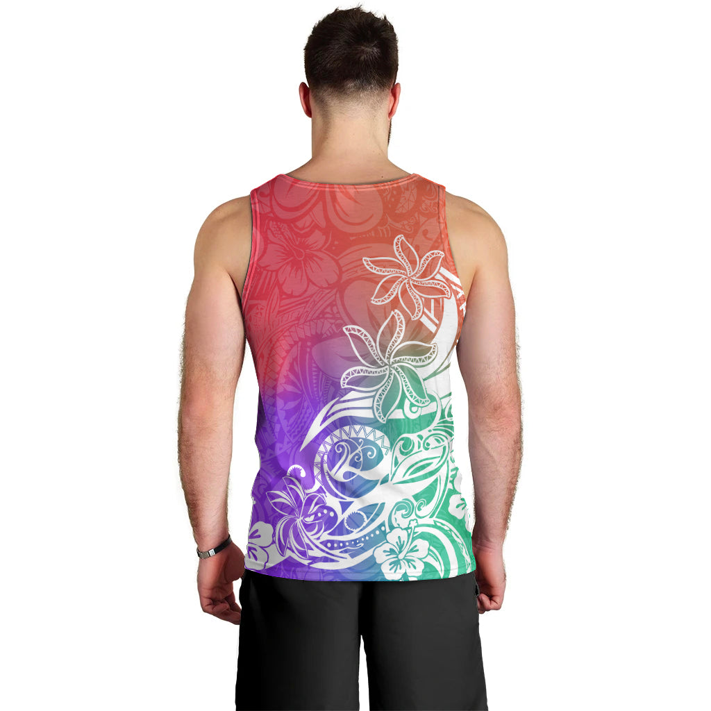 polynesian-sunset-plumeria-men-tank-top-pacific-island-tribal-blossom-style