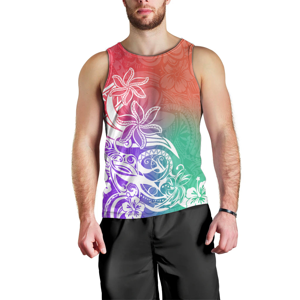 polynesian-sunset-plumeria-men-tank-top-pacific-island-tribal-blossom-style