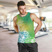 polynesian-sunset-plumeria-men-tank-top-pacific-island-tribal-green-style