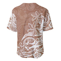 Polynesian Sunset Plumeria Baseball Jersey Pacific Island Tribal Nude Style LT9 - Wonder Print Shop