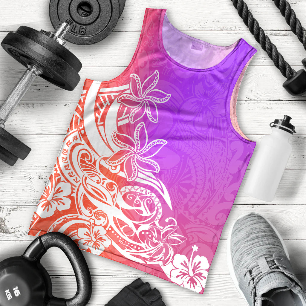 polynesian-sunset-plumeria-men-tank-top-pacific-island-tribal-purple-style