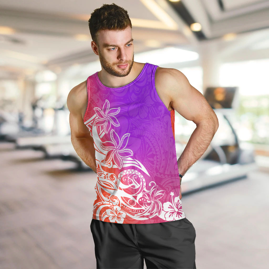 polynesian-sunset-plumeria-men-tank-top-pacific-island-tribal-purple-style
